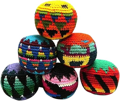 Miniatura 10 de Mia Jewel Shop Spirit of Nature - Footbag Sack for Kick Ball Assorted Foot Bag Crochet Hacky for Adults Juggling Balls for Beginners