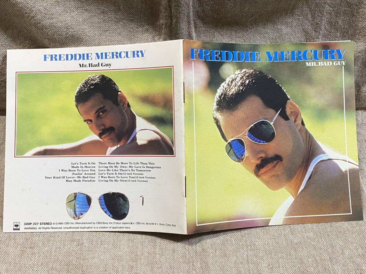 Amazon.co.jp: FREDDIE MERCURY - MR.BAD GUY 32DP227 国内初版