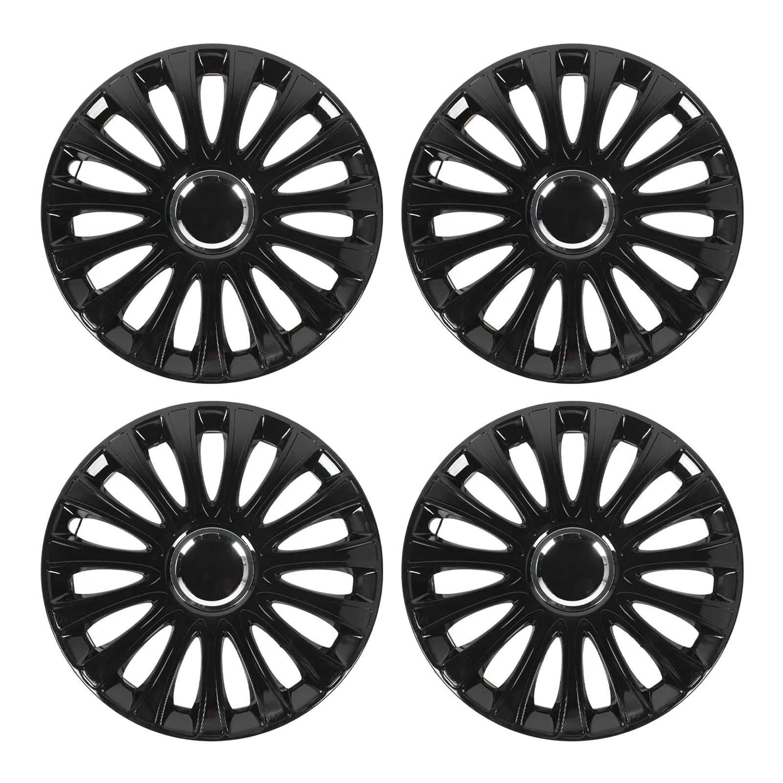 Wheel Trim Set Wheel Rim Cover Anti Scratch Decorative 16 Inch Wheel Hubcaps Fit Protective Snap On