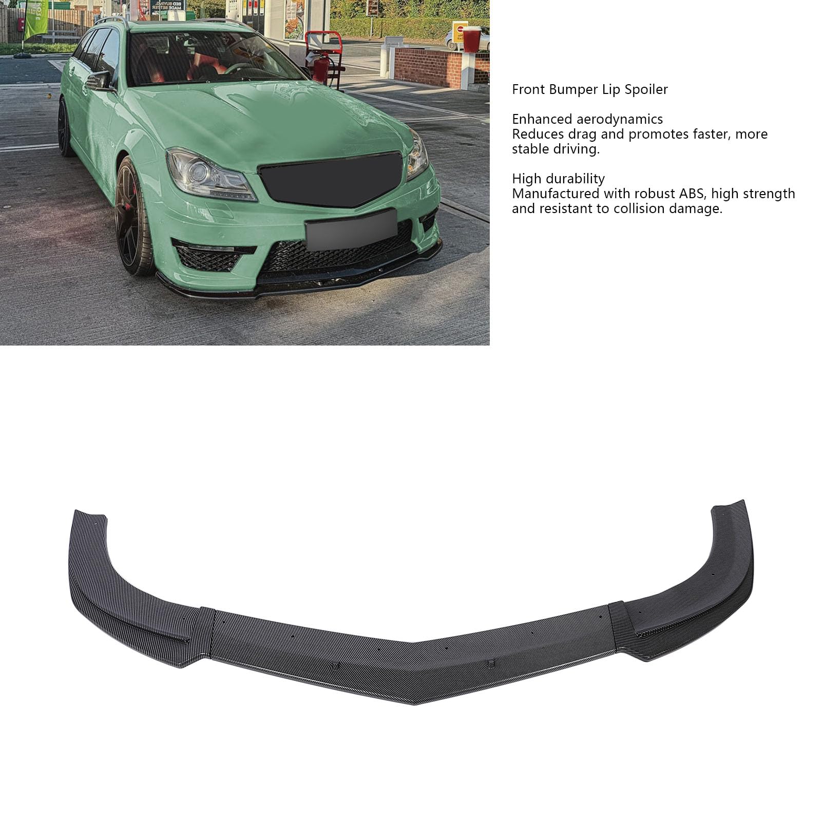 Accessoire Tuning Mercedes 2011-2014 Kit Lèvre Pare-chocs Avant ABS Pour Mercedes Classe C W204 AMG C63 2011-2014 Spoiler Avant AMG Accessoire Tuning Mercedes 2011-2014 Kit Lèvre Pare-chocs Avant ABS Pour Mercedes Classe C W204 AMG C63 2011-2014 Spoiler Avant AMG