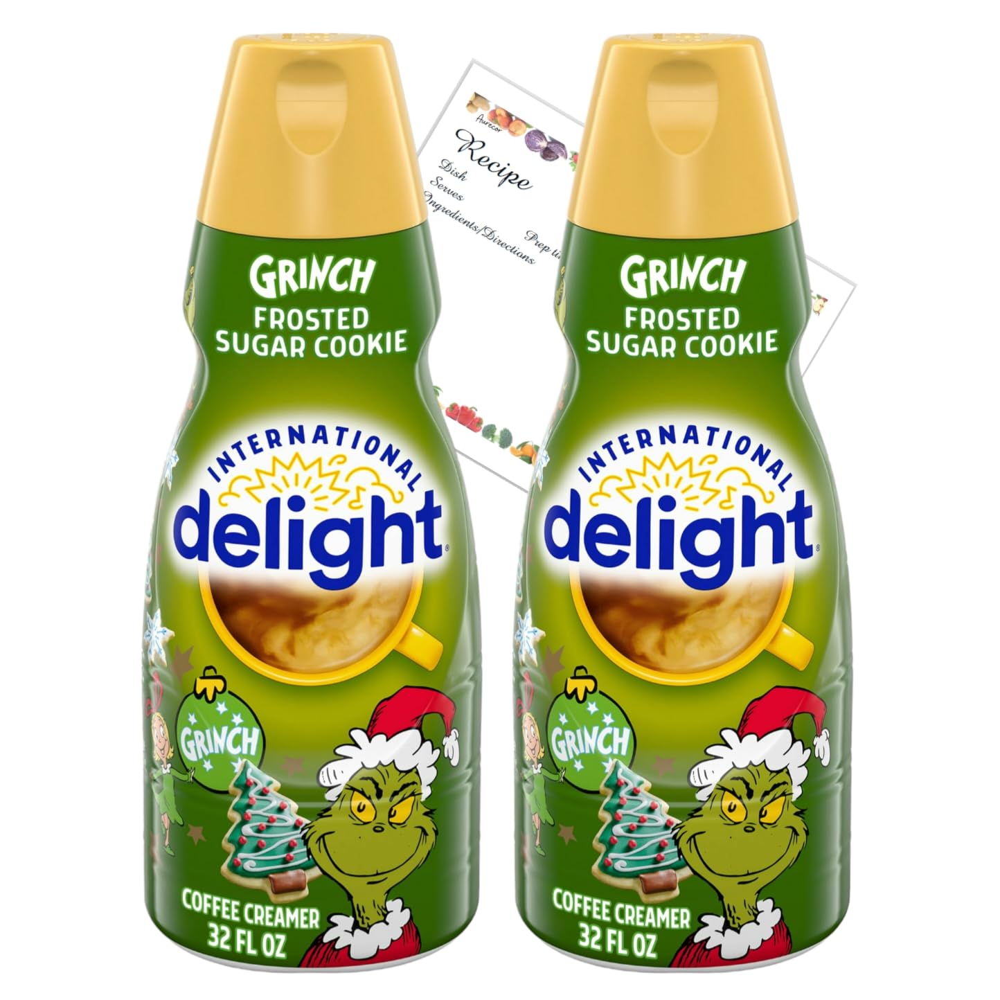 Coffee Creamer Bundle. Includes Two (2) 32 fl oz bottle of