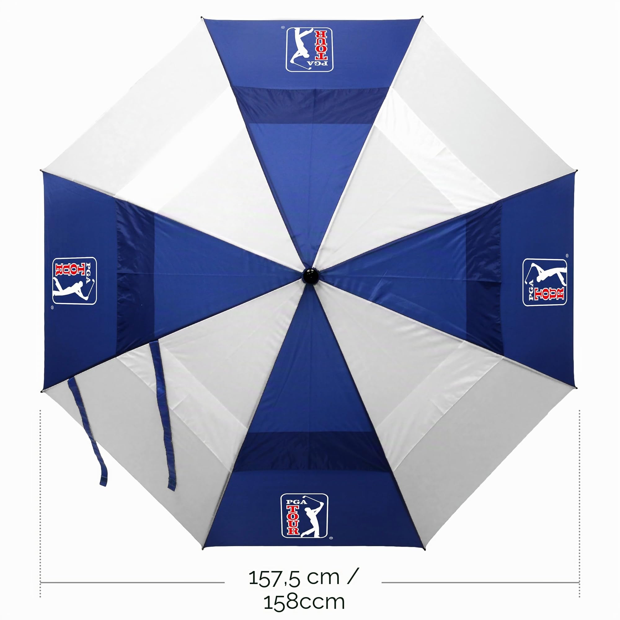 PGA Tour Paraguas resistente al viento golf 1,5 m
