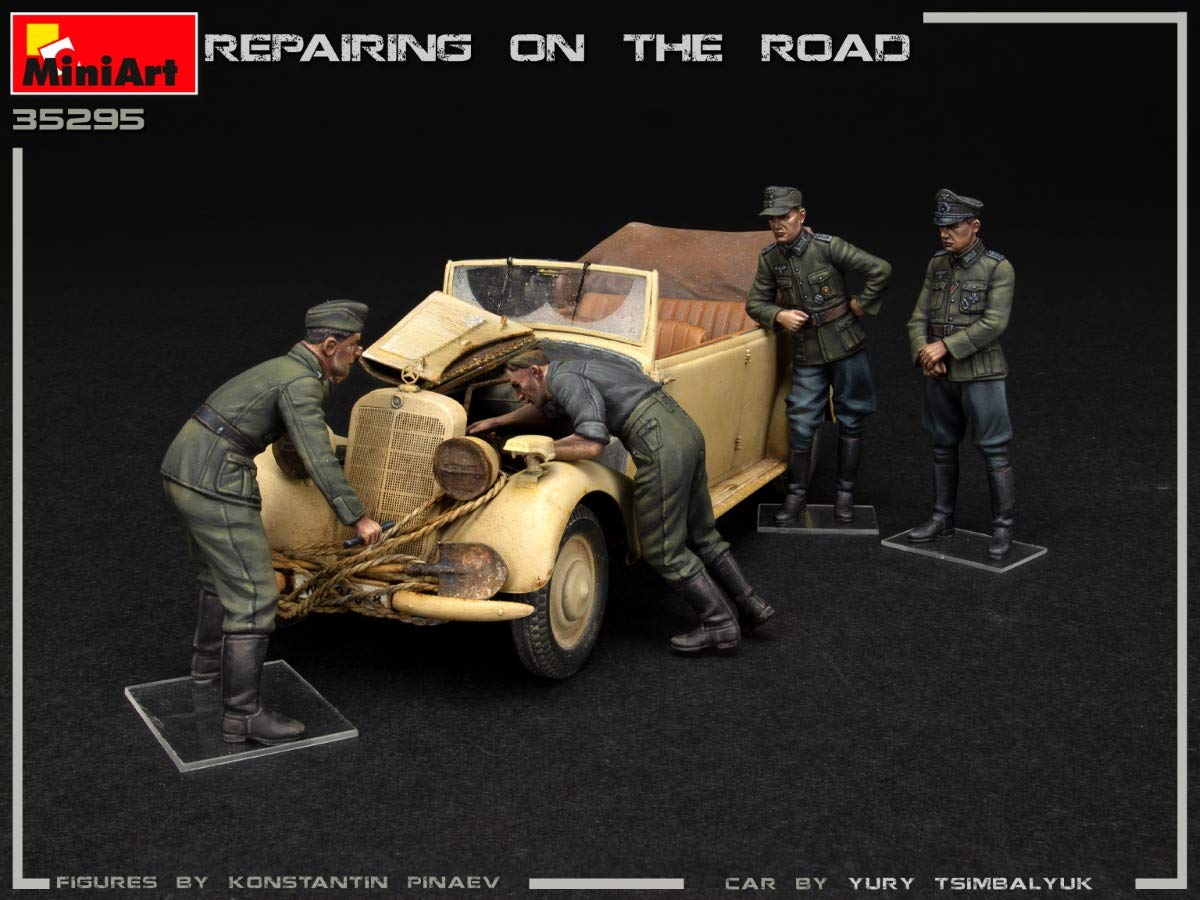 Amazon | ミニアート 1/35 ドイツ軍 170Vパーソネンワーゲンカブリオレ