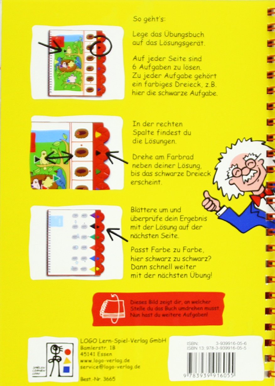 Go, Einstein, go!: Das neue Lernsystem: Spielen und Lernen mit der perfekten Selbstkontrolle / Übungsbuch: Zu Hause: Raum und Lage-Beziehungen