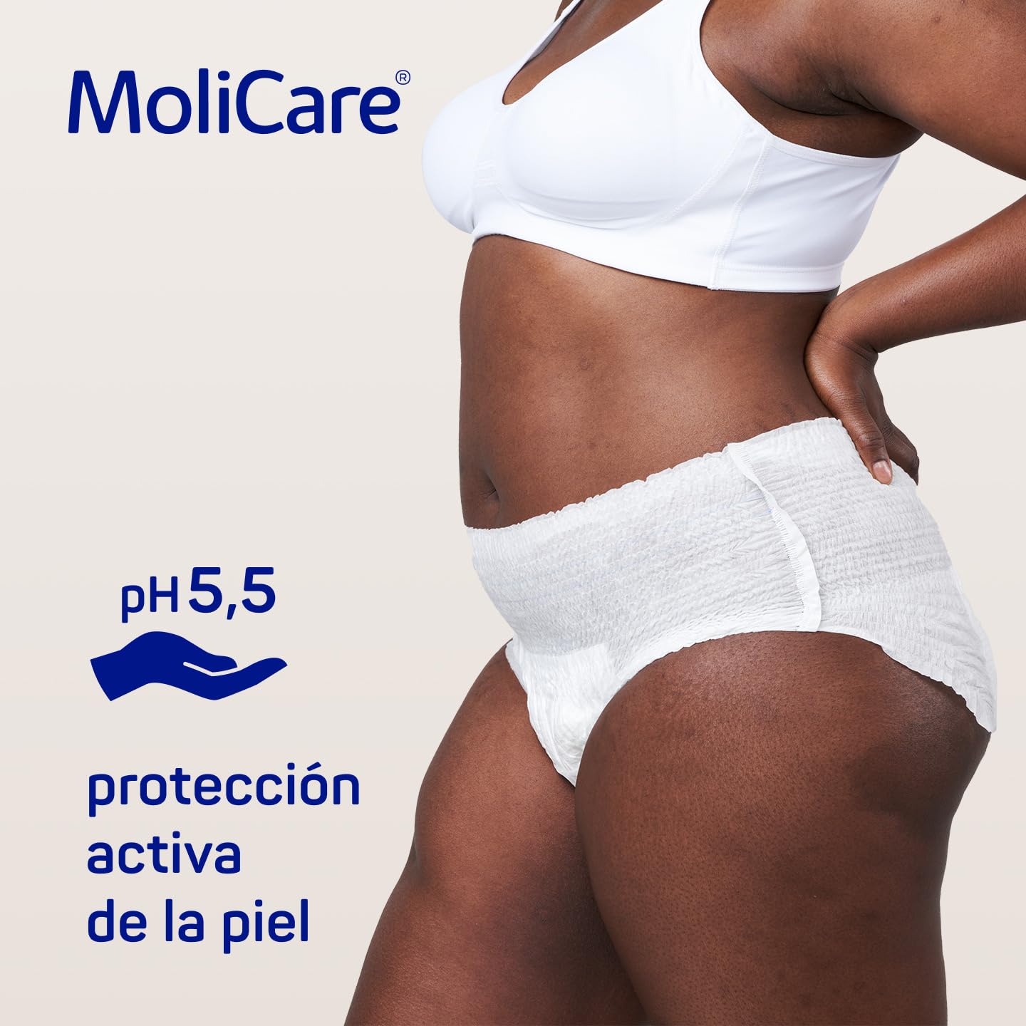 MoliCare Mobile: Pañales para Adultos con Incontinencia, Ropa Interior Absorbente para Hombres y Mujeres, talla L, 14 unidades - Pack de 4
