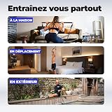 SmartWorkout - Pack Ultimate | Inclus Un Kit d'Elastiques de Musculation Elite + Smartpress + Accessoires Additionnels - Ensemble Complet de Fitness pour s'entrainer à la Maison - 6