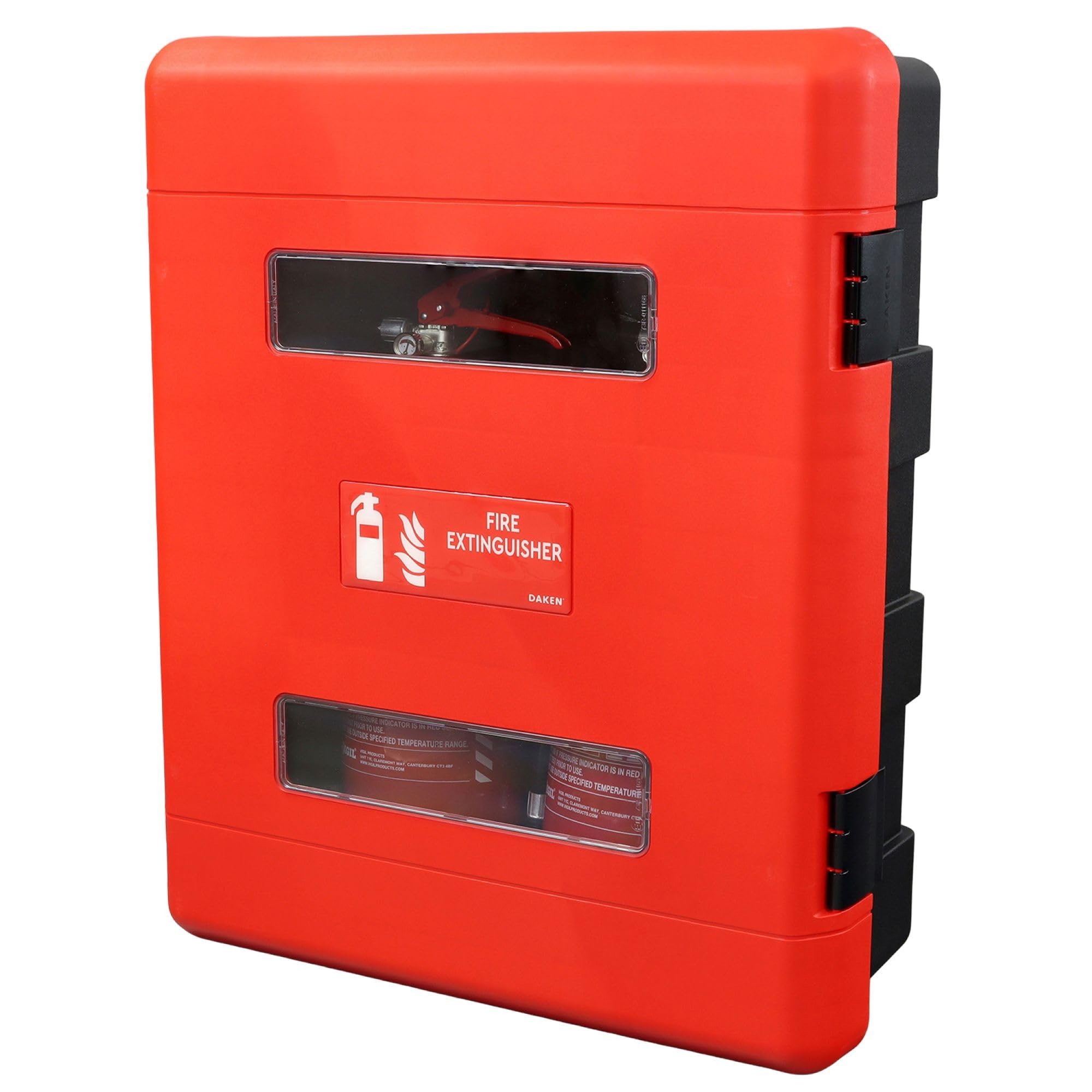 Vigil Red Fire Extinguisher Cabinet - Double
