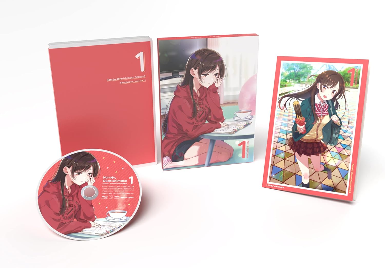  [Blu-ray] (DMM Pictures) Anime Rent-A-Girlfriend 2nd Season Blu-ray vol.1 
