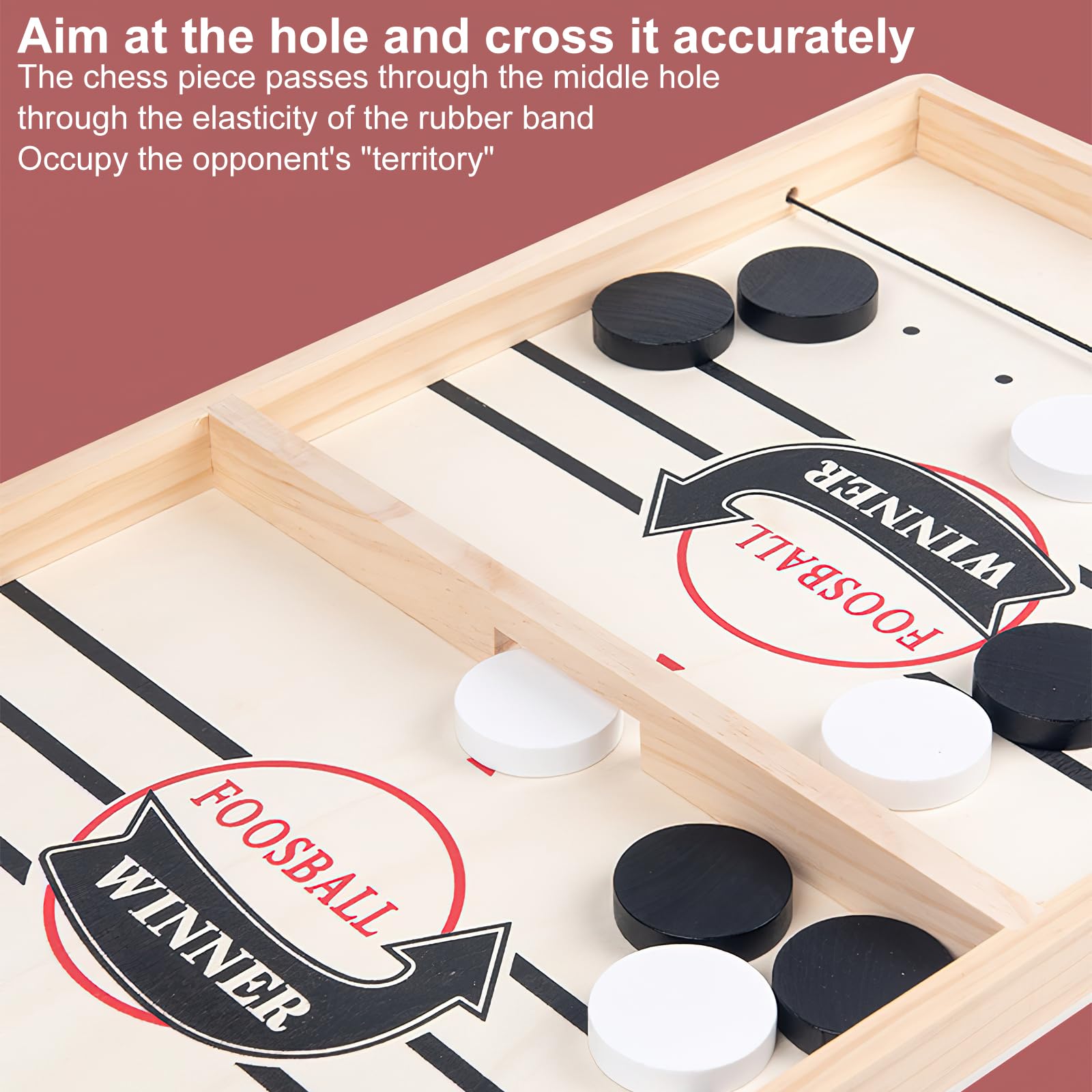 Raxove Spielreise Sling Puck, Hockeybrettspiel, Spielbrett