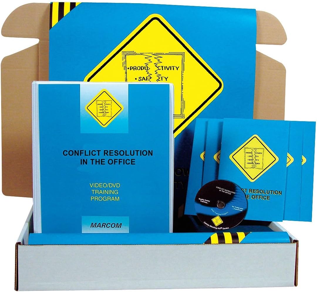 Marcom Group K0000589EM Conflict Resolution Office DVD Training Kit