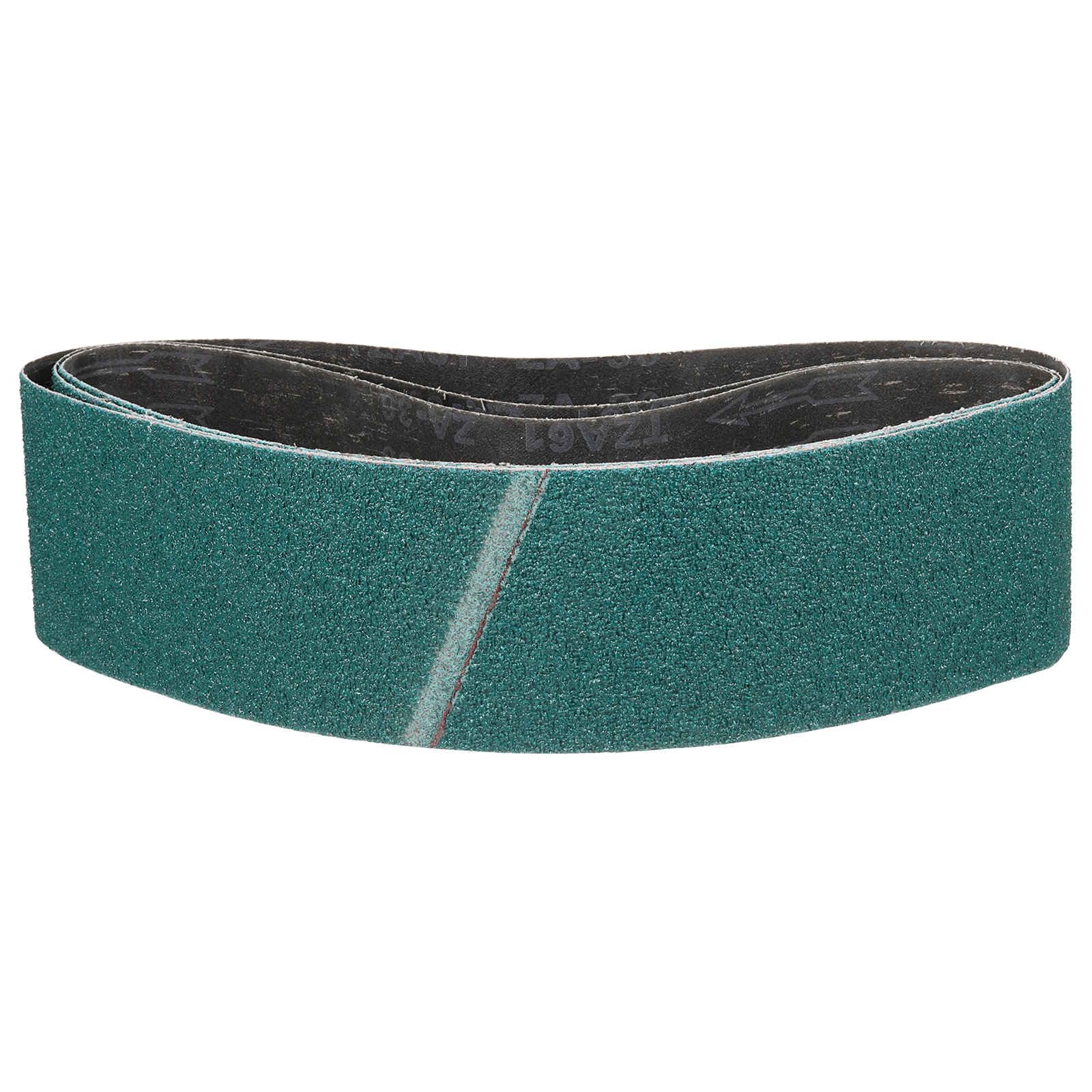 CoCud 100mm x 1220mm Sanding Belt, 3 Pcs 36 Grit Zirconia Knife Sharpener Belts Work Sharpening for Belt Sander Knife Carving Tool Metal Working