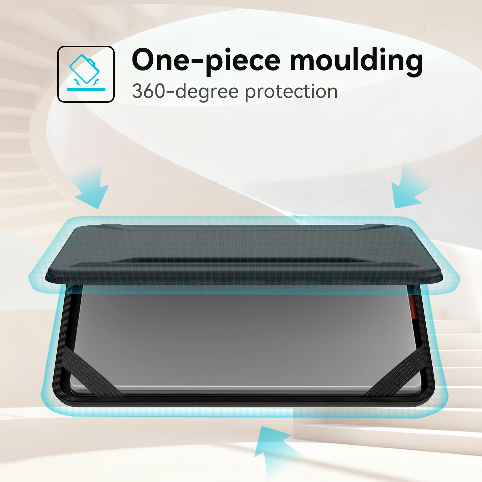 Smatree T50T - Funda protectora rígida para portátil de 14 pulgadas compatible con Samsung Galaxy Book6 Pro