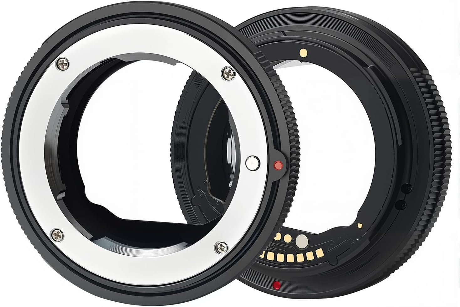 M-Z Lens Adapter with Focus Reminder, Used to Install M-Mount Lenses onto Z-Mount Cameras, for Nikon Z Camera ZR Zf Z5II Z9 Z8 Z7II Z6III Z6II Z5 Z50II Z50 Z30 for Leica M Series Lens.