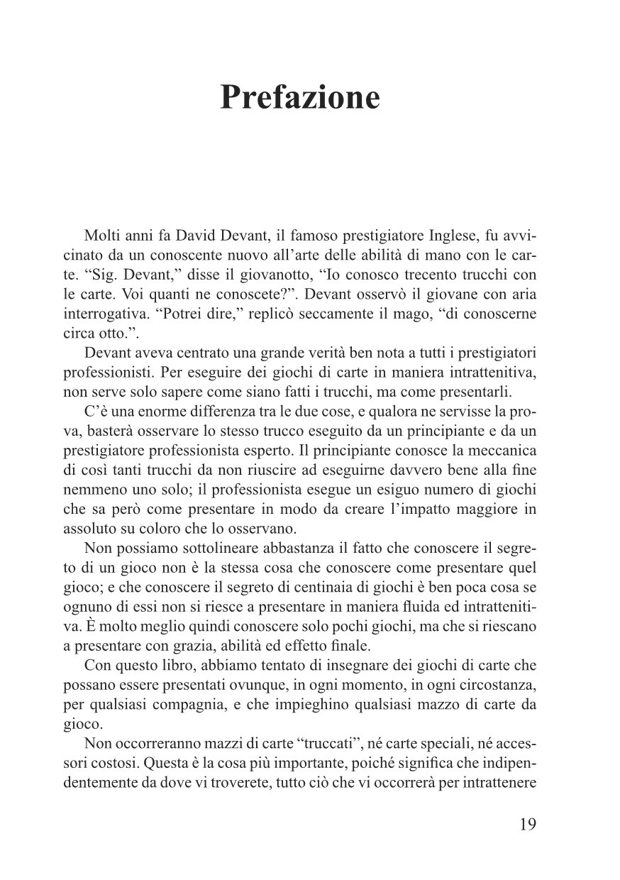 La strada maestra alla cartomagia