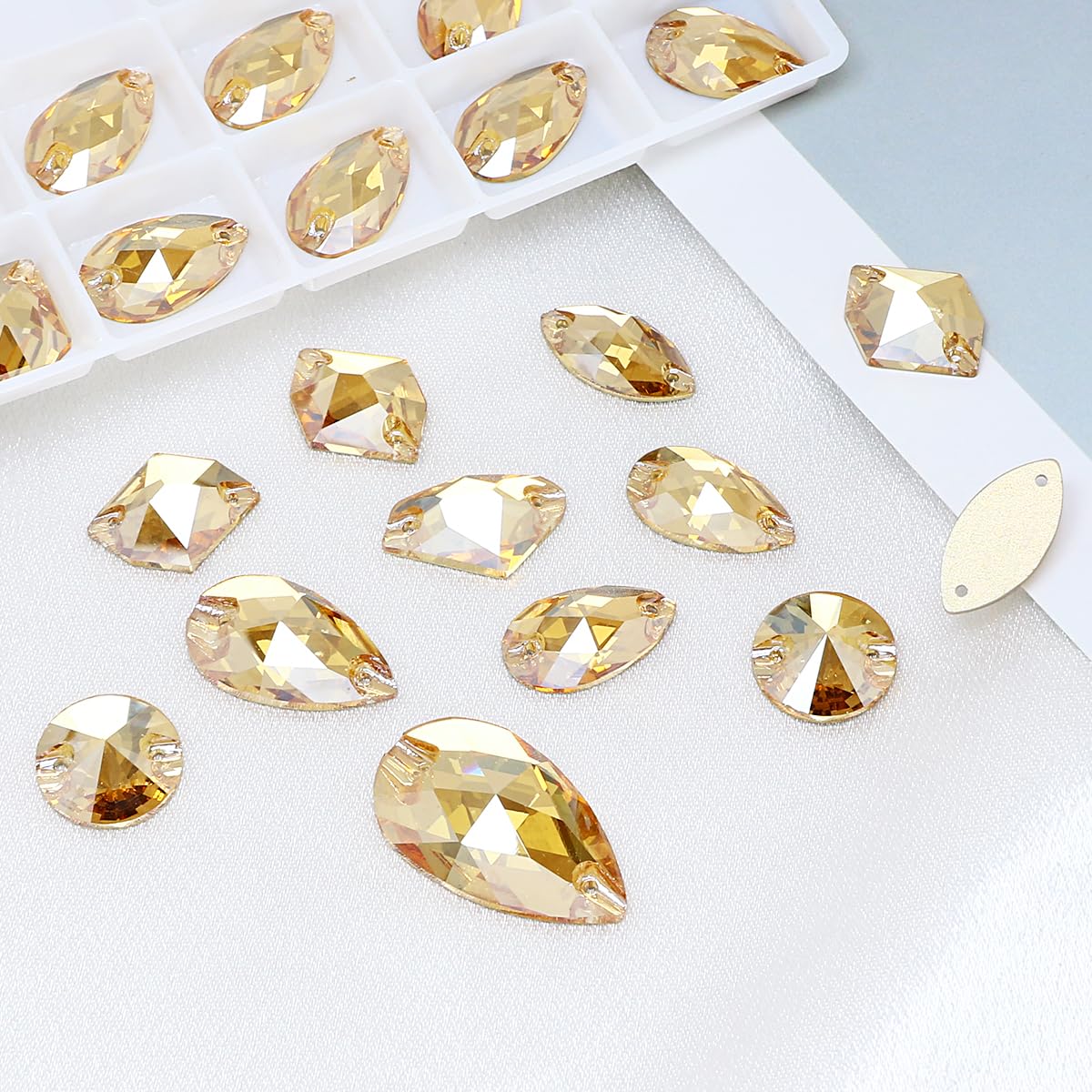 Las Mejores Ofertas En Rosa Estrás Cuentas Ra Hacer Joyas | EBay