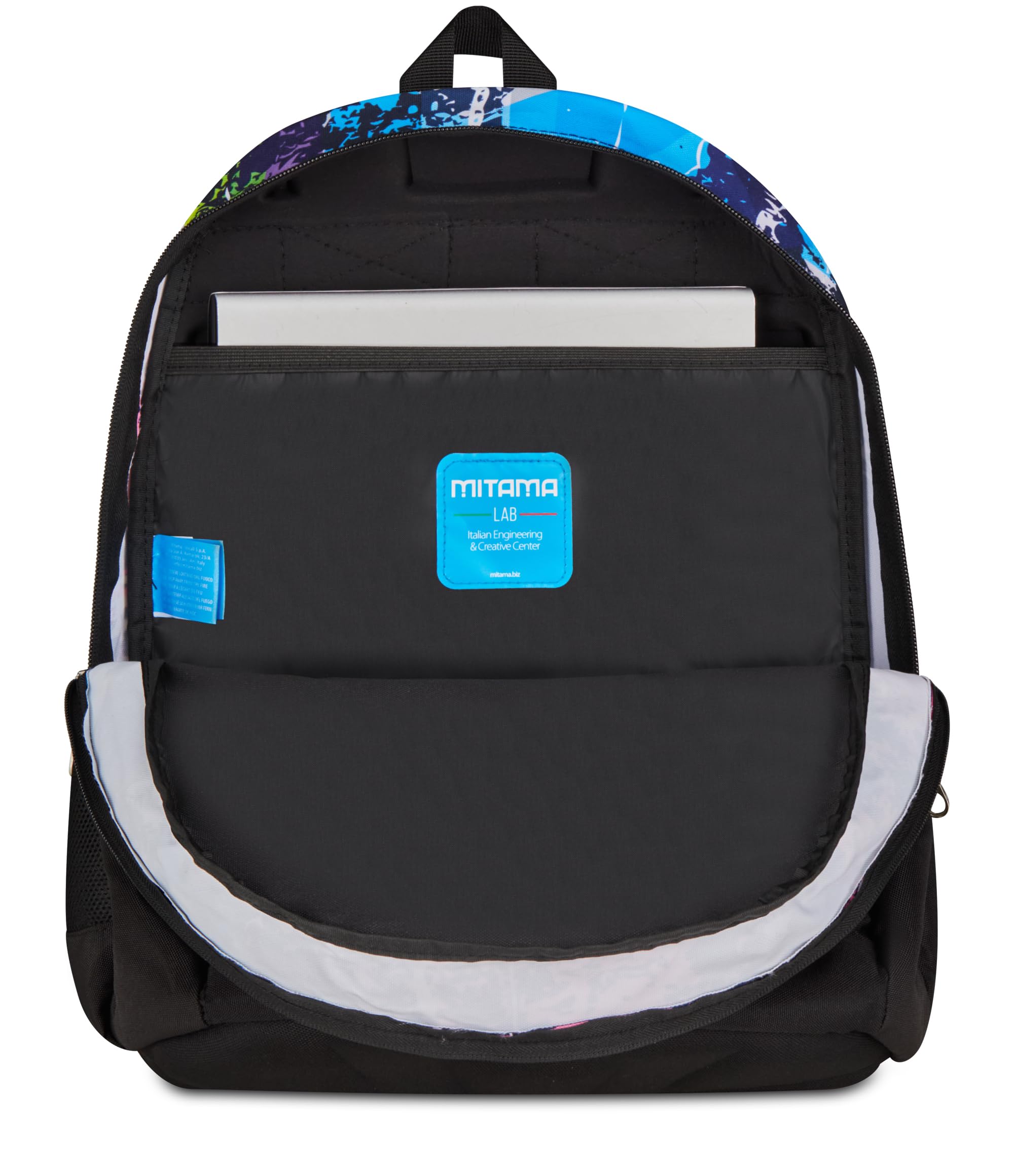 Mitama Zaino Scuola, X Plus LOVETBEAT, Triplo Scomparto, Rosa, Tasche Porta Borraccia,Schienale con fondo integrato, Spallacci Imbottiti, Zaino Scuola Media, Ragazza