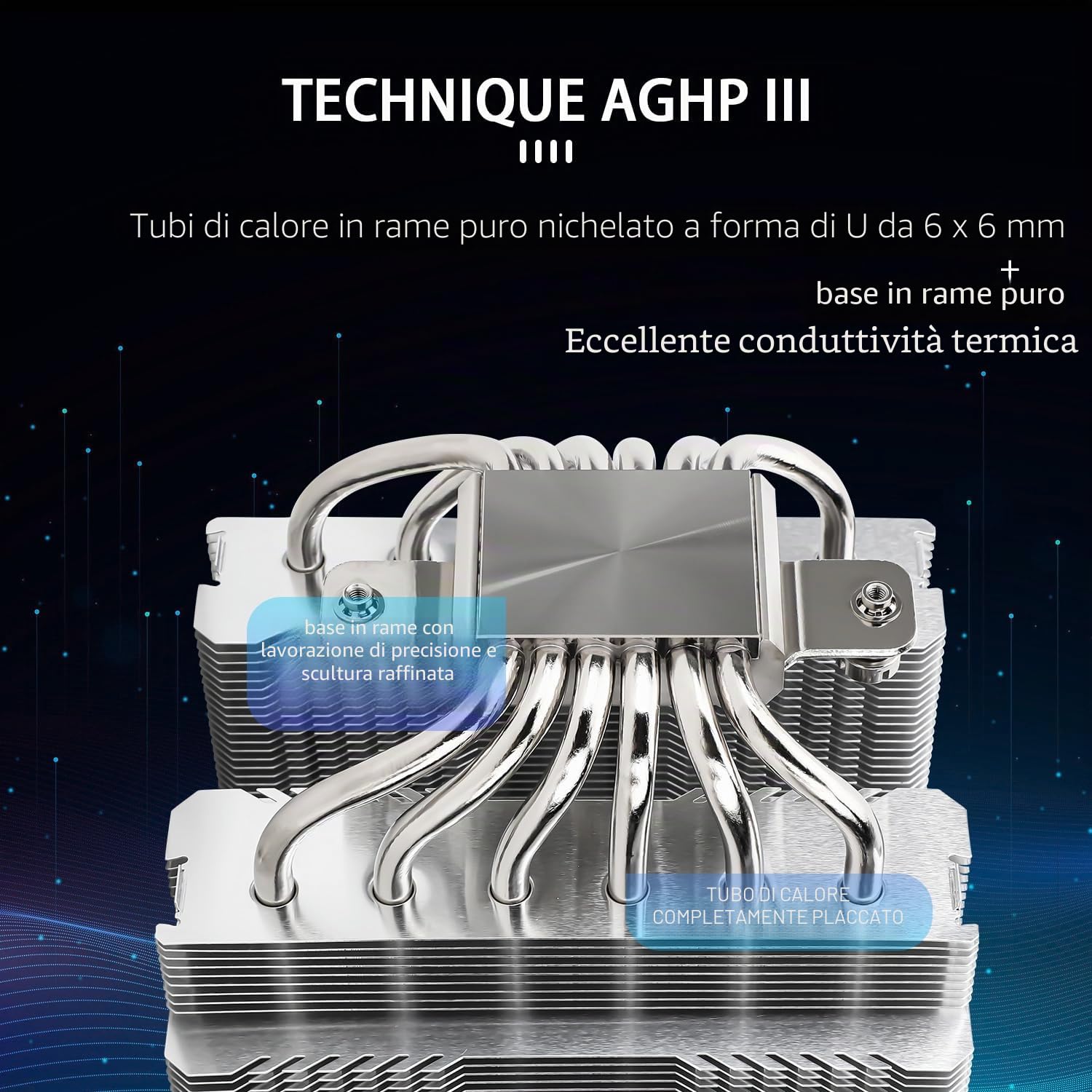 Thermalright Peerless Assassin 120 SE CPU Air Cooler, PA120 SE, 6 Tubi Calore, Doppia Ventola 120mm PWM, Dissipatore Alluminio, AMD AM4 AM5/Intel 1700/1150/1151/1200
