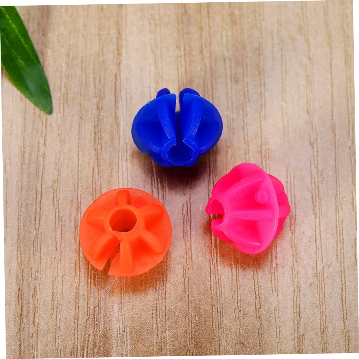 GALPADA 108Pcs Beads Plastic Clip Bike Decorations for Easy Installation for Front Back Wheels Attractive Fun Cycling Accessories