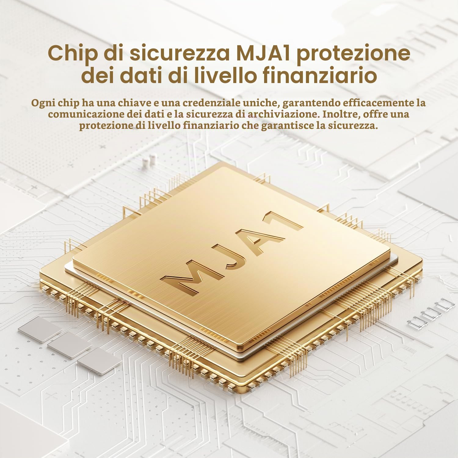 XIAOMI Smart Camera C201 La nitidissima risoluzione HD 1080p protegge ogni angolo della tua casa (Confezione da 2)