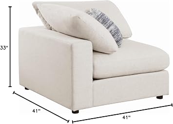 Serene Upholstered Corner Beige