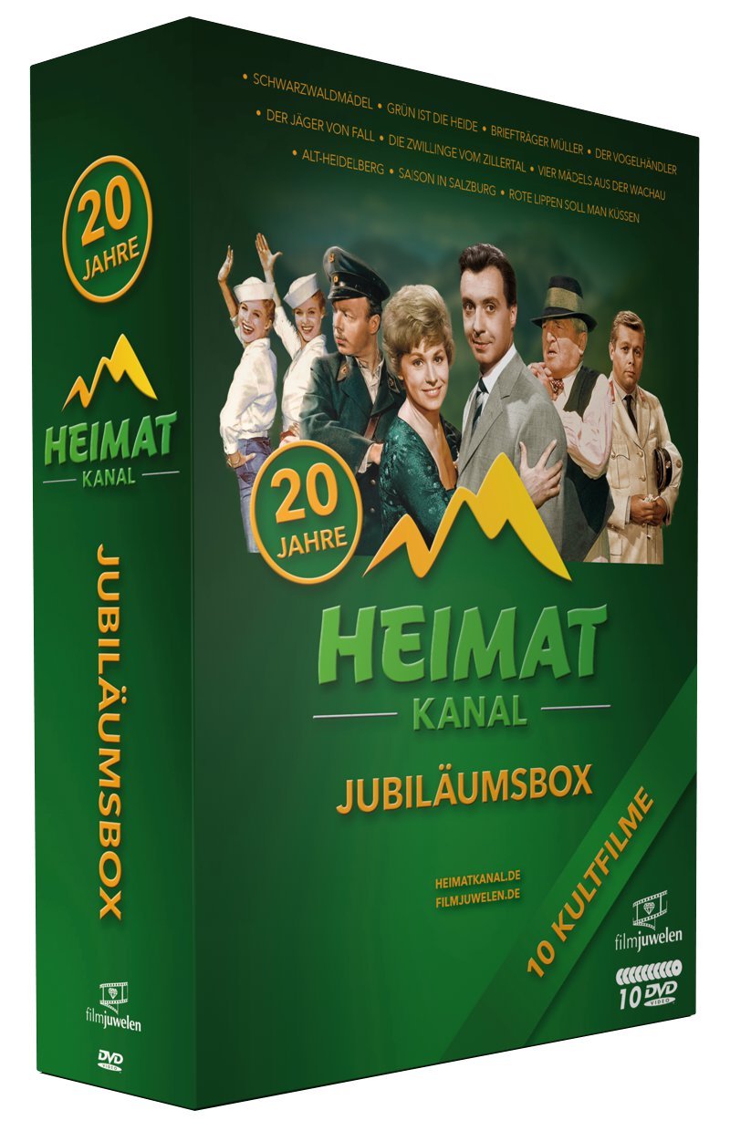 Heimatkanal - Jubiläumsedition [10 DVDs] & Juwelen des Heimatfilms: Sechs unvergessliche Heimatfilmklassiker [6 DVDs]