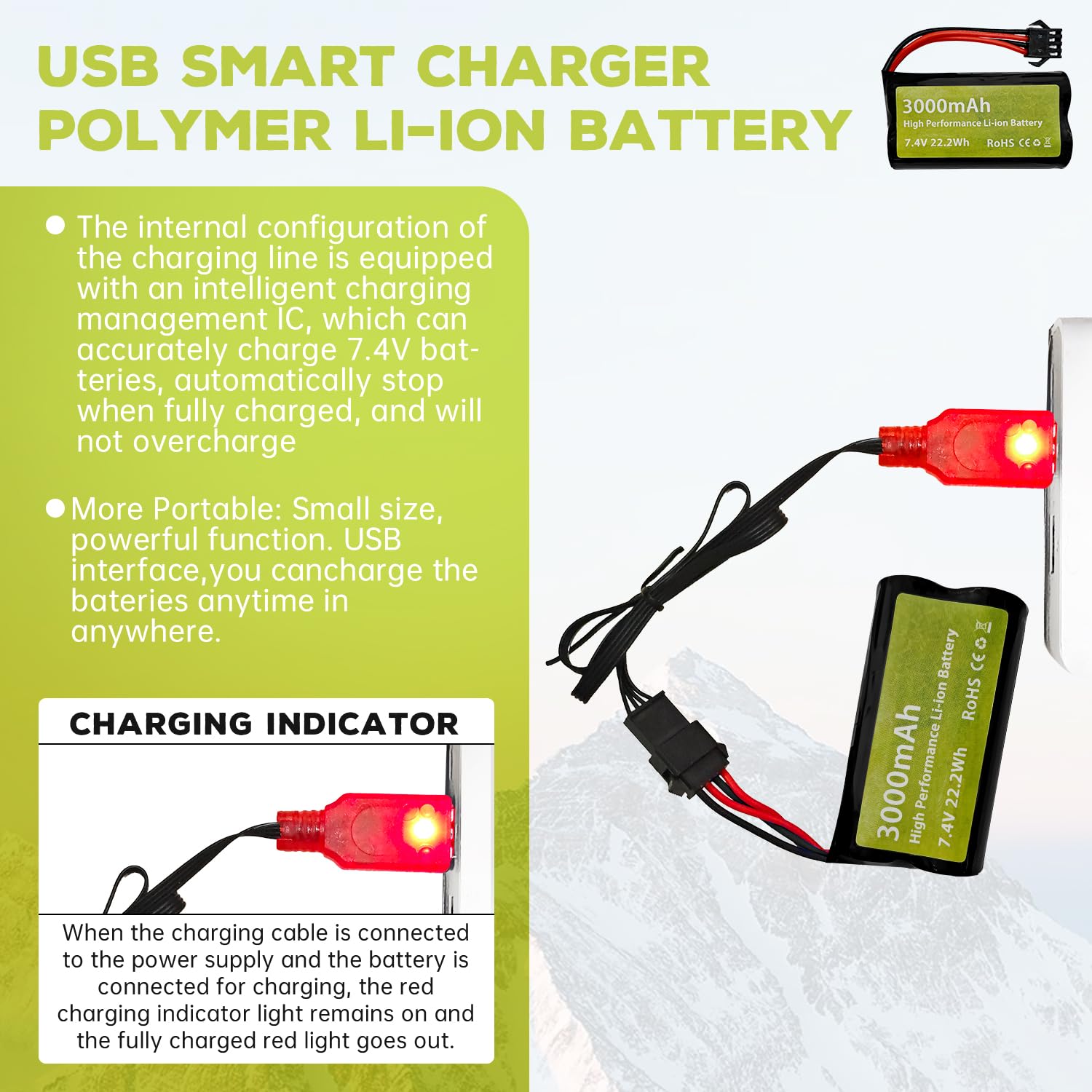 Batterie ricaricabili agli ioni di litio LIKEKALA AA, batterie Batterie ricaricabili agli ioni di litio LIKEKALA AA, batterie
