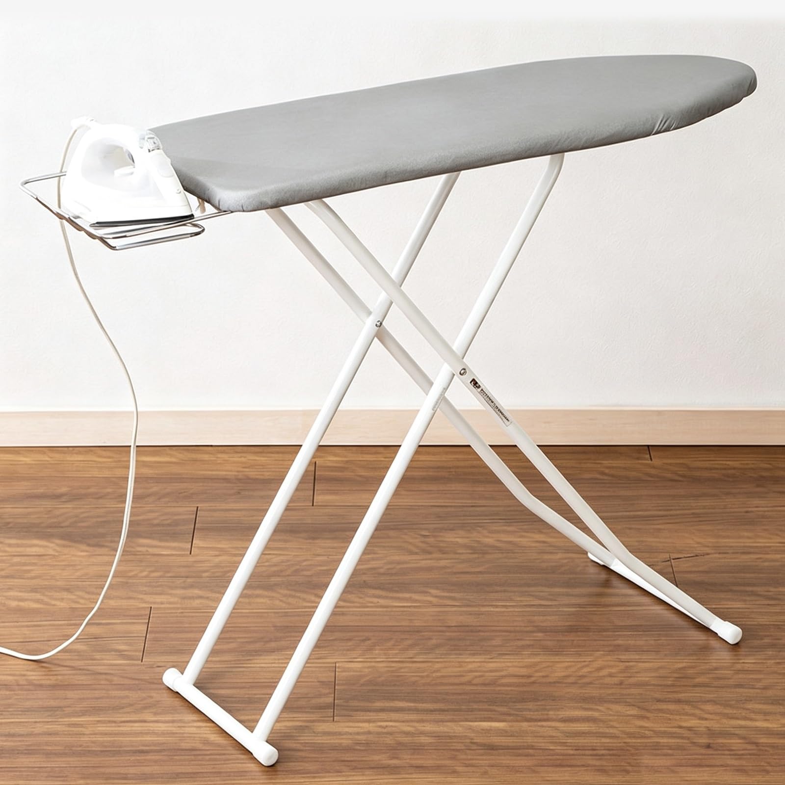 Table à Repasser Métallique sur Pied, Table à Repasser Pliante, 106 × 35 cm