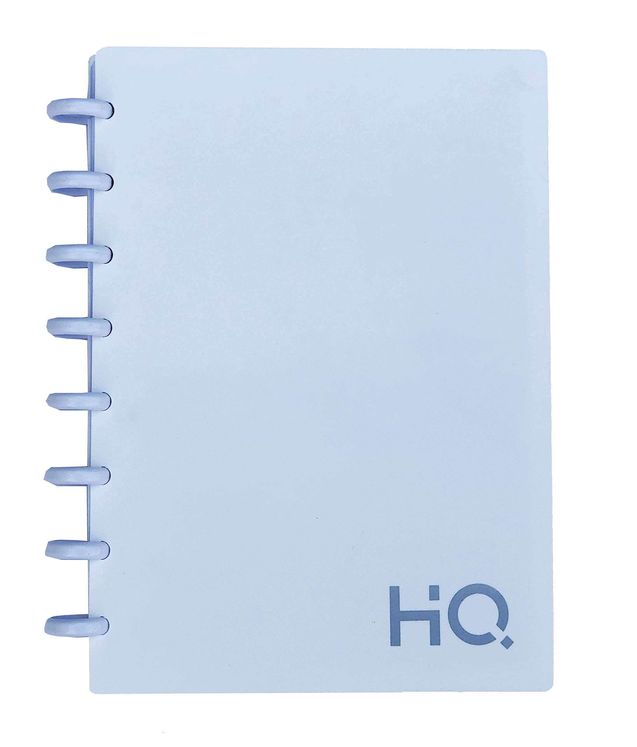 Navneet YOUVA Hq | Ezee Disc Notebook For Personal And Office Use | Single Line | A5 Size - 21 Cm X 14.8 Cm | White | 120 Pages