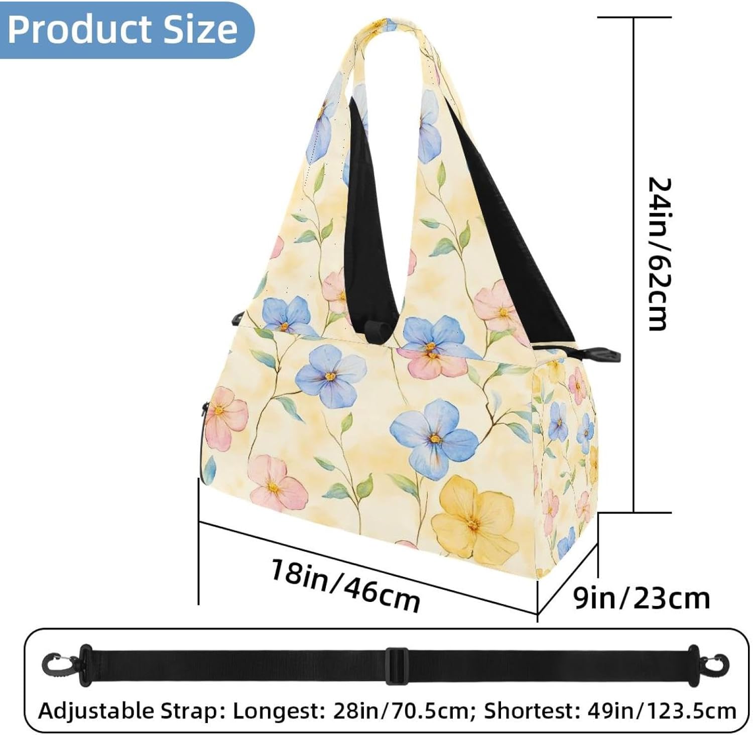 Yoga Mat Bag, Gym Workout Bag with Shoe Compartment, Coffee Pilates Bag for Women, Quick Access Storage Yoga Tote Bag for Sports Travel Office