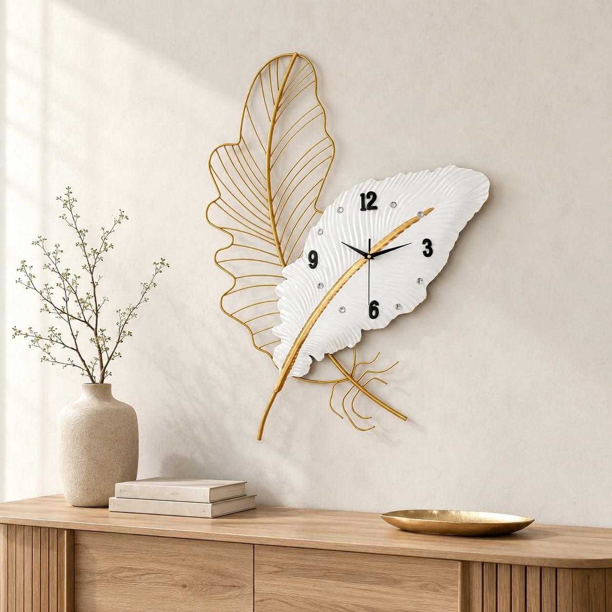 Generisch Moderne Metall Wanddeko,für Wohnzimmer Abstraktes Design,78×55cm