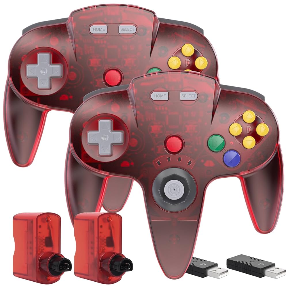 Switchonline用Nintendo64　コントローラー　2個セット Switchonline用Nintendo64 コントローラー 2個セット新品