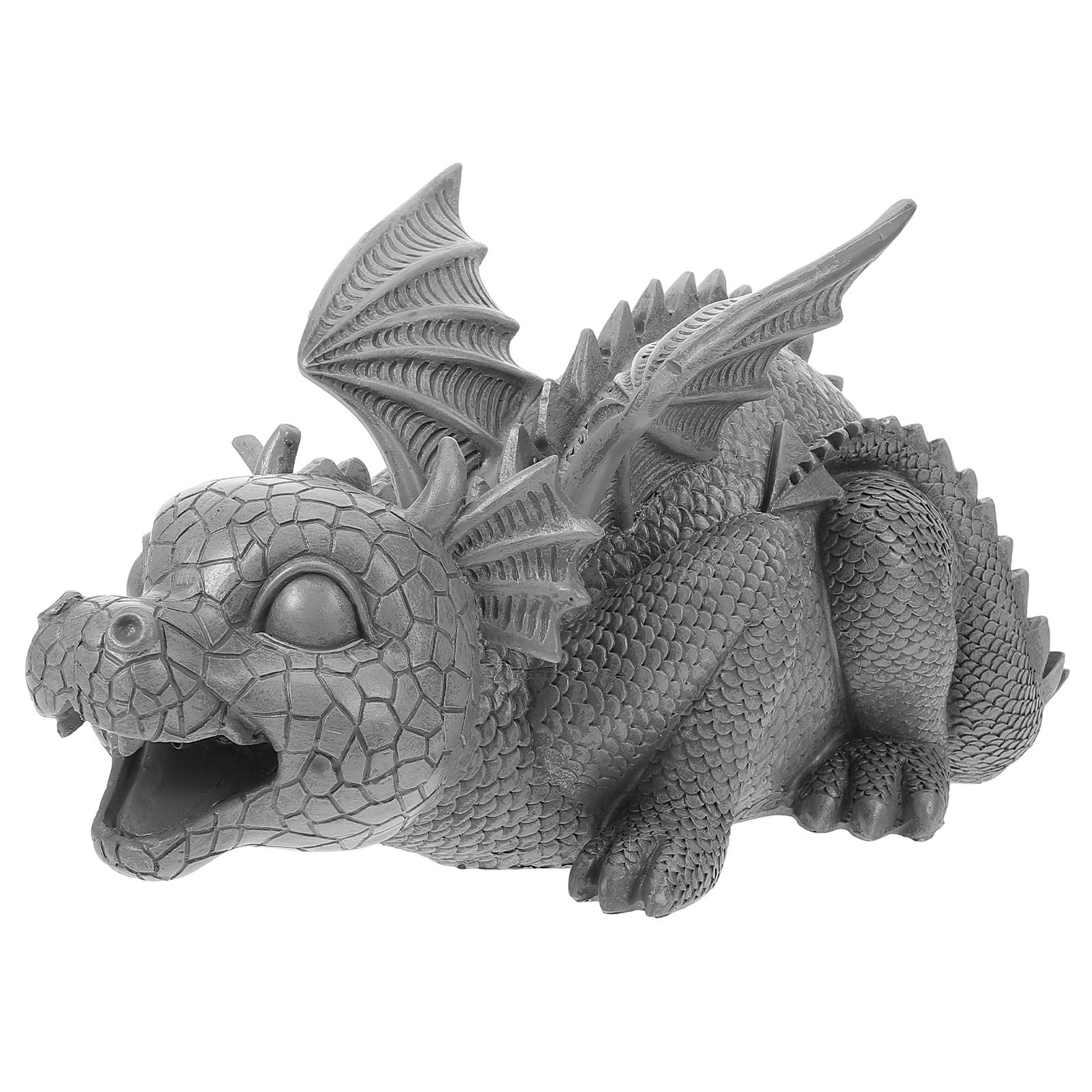 Drachenfigur als Tischdekoration aus Kunstharz für Restaurant und Shops