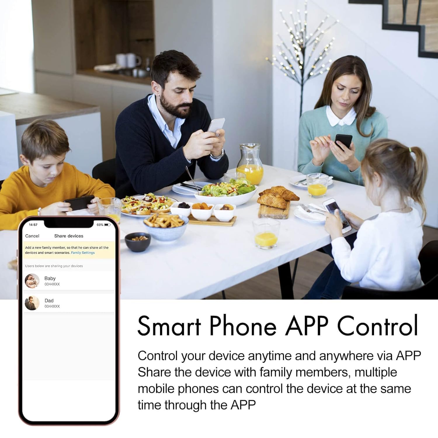 WiFi Smart Outlet Plug with Remote GREENCYCLE 10PK Portable Remote Control Outlet Plug with 10PK Magnetic Base Remote — view 6