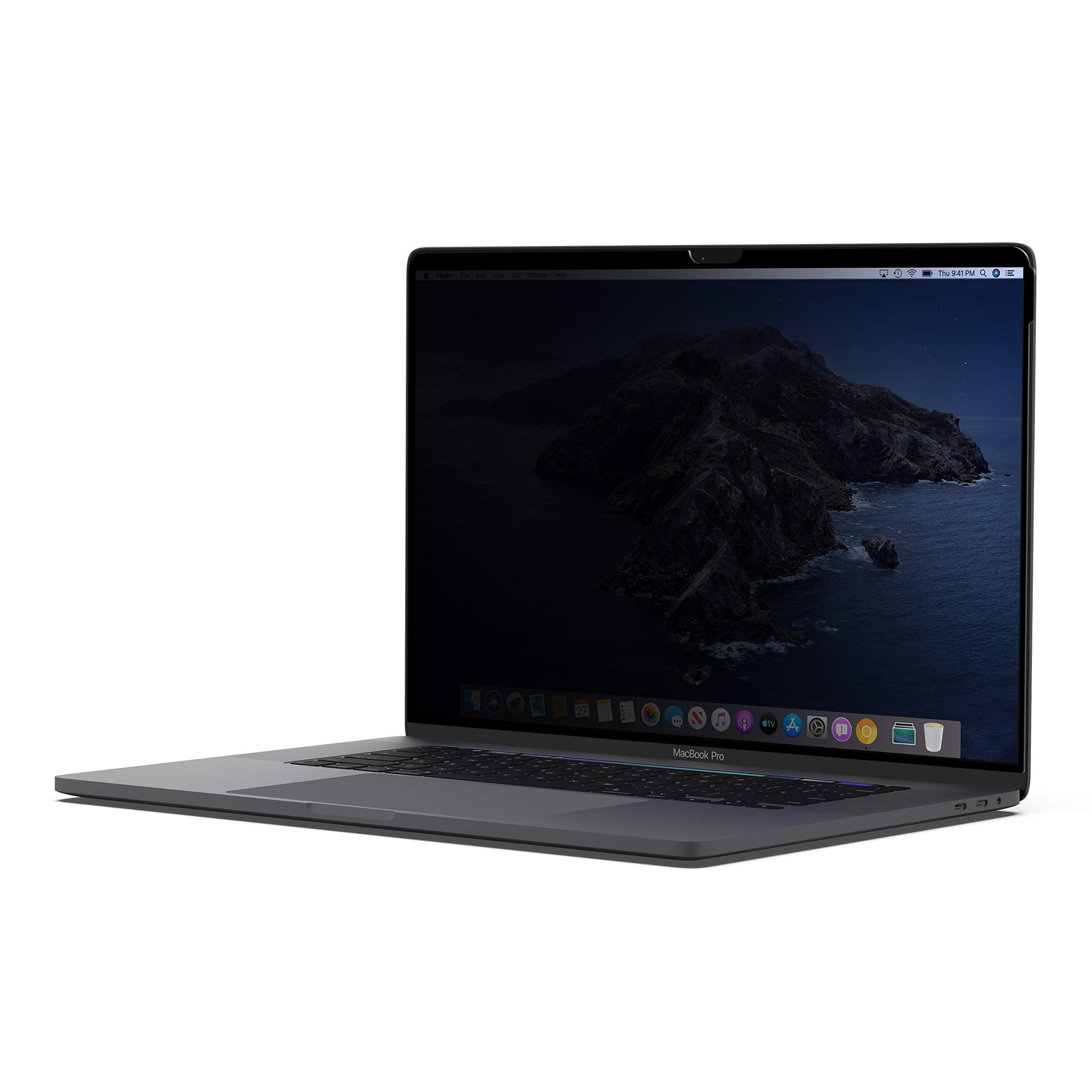 Belkin ScreenForce TruePrivacy Proteggi Schermo per MacBook PRO 16, Pellicola Protettiva per Privacy, Rimovibile e Riutilizzabile, Trasparente