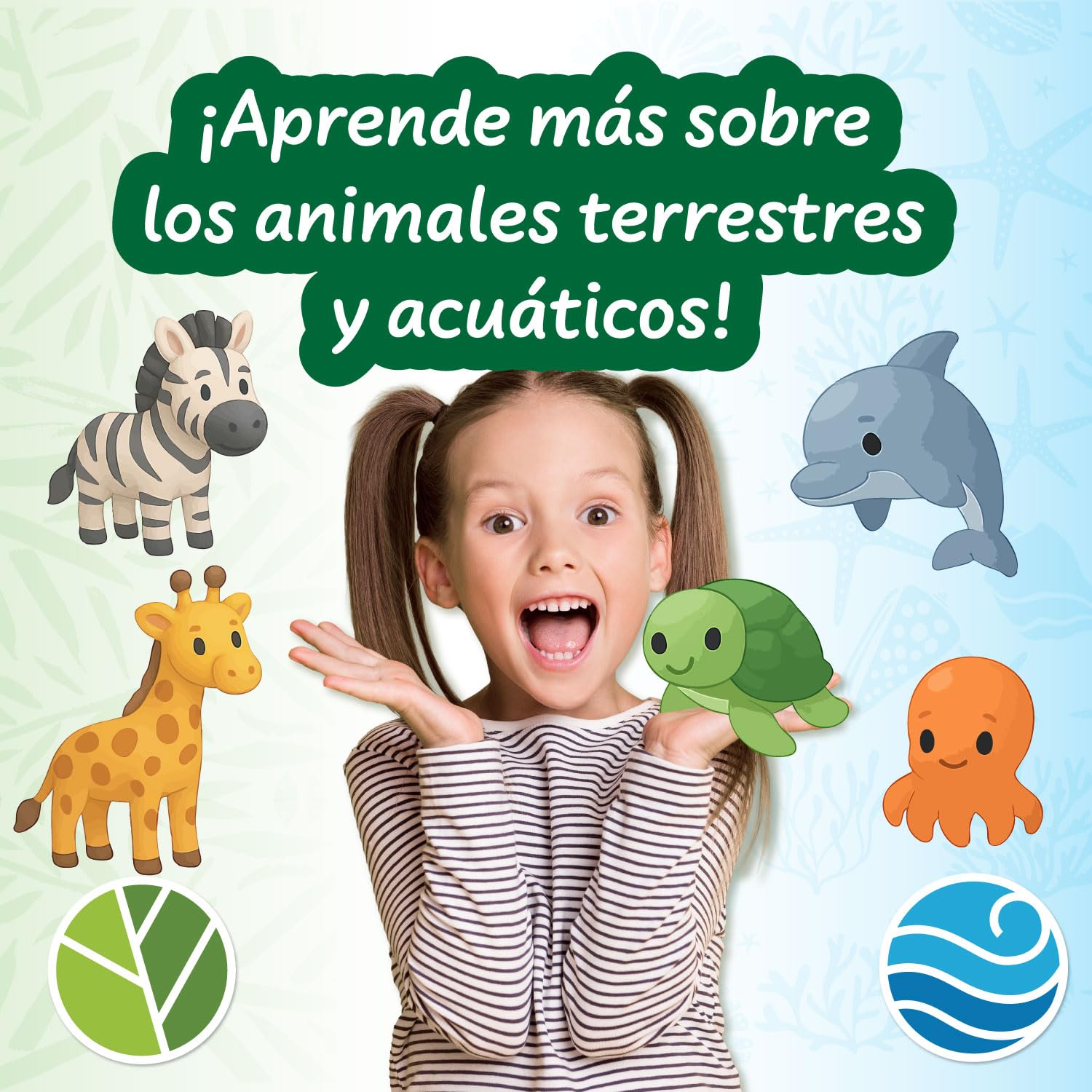 Science4you Retro 3D Viewer para Niños - Juguete Retro con Visor de Carretel e Imágenes 3D de Animales Terrestres y Marinos, Regalo de Animales para Niños y Niñas