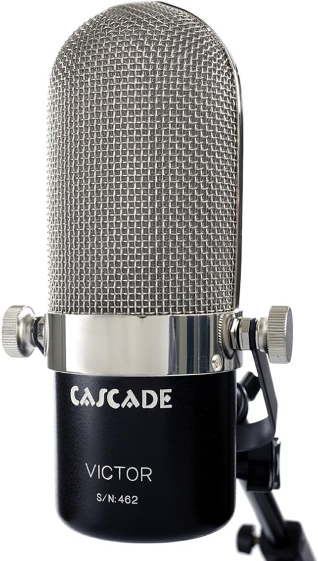 Cascade Microphones Victor - Black/Silver