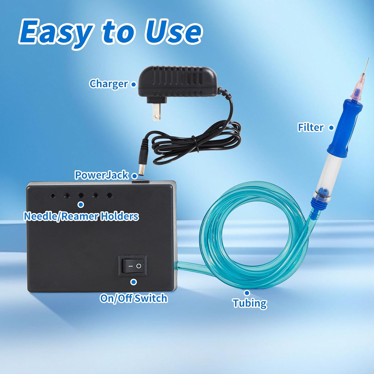 Hearing Aid Vacuum Cleaner, Hearing Aid Cleaning Tools for Earbuds, Headphones, in-Ear Monitors, Ear Vacuum Strong Suction Removes Earwax