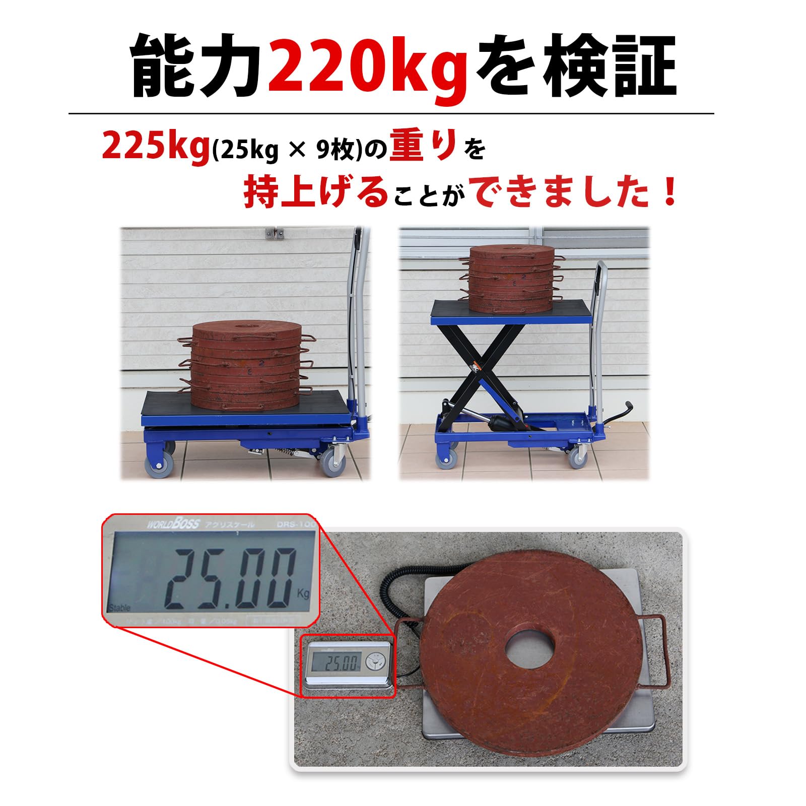 Amazon.co.jp: ツールズアイランド(Toolsisland) リフトテーブル 油圧