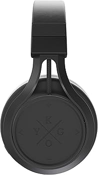 ヘッドホン KYGO A9/600 Wireless Headphones BLACK X by Kygo A9/600 BT Headphones, Bluetooth 4.1, Over Ear - Black