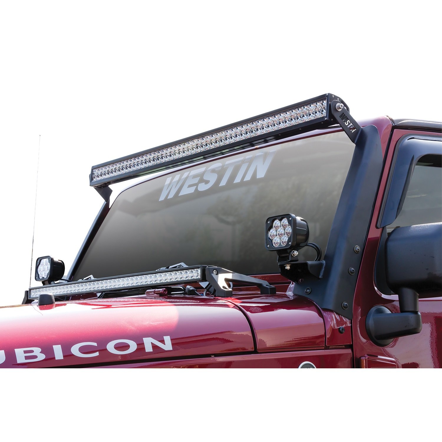 Westin62-41035 Snyper Pillar LED Lit Mount for Wrangler JK