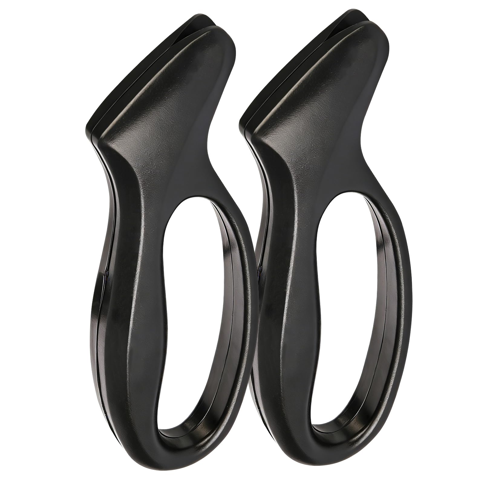 2pc Black Knife Sharpener - Afilador de Cuchillos Ergonomic Comfort Handle Compact Easy to Use Professional Hone for