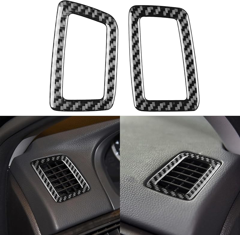 Moldura de fibra de carbono NVCNX para interior do Honda Accord 9ª geração – 1 unidade