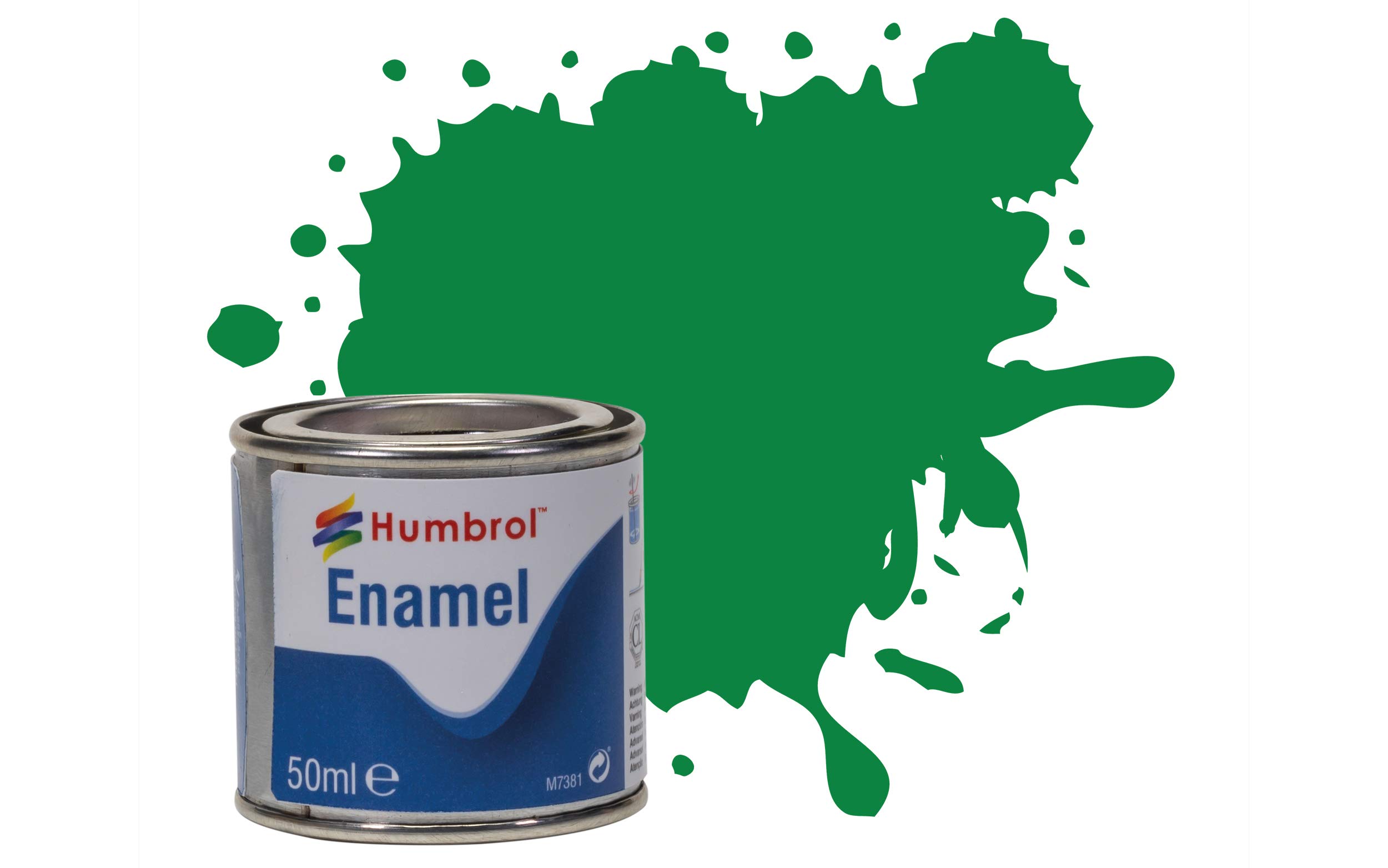 Humbrol Tinlet No.2 Gloss Emerald Green 50Ml from B&Q