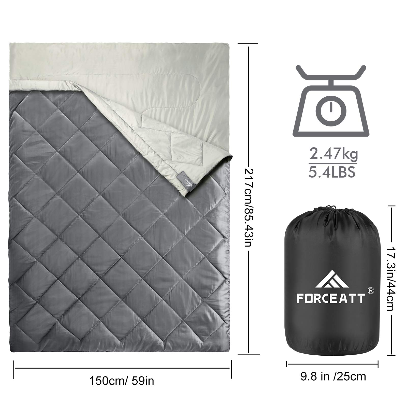 forceatt schlafsack Doppelschlafsack/Super großer Schlafsack, leicht zu tragen, geeignet für 3-4 Jahreszeiten, wasserdicht und reißfest, für Camping, Wandern, Outdoor, Rucksackreisen und Indoor-Aktivitäten. Sport & Freizeit Drum Center Of Portsmouth Full Kit or Jersey Only:FULL KIT What is the Best