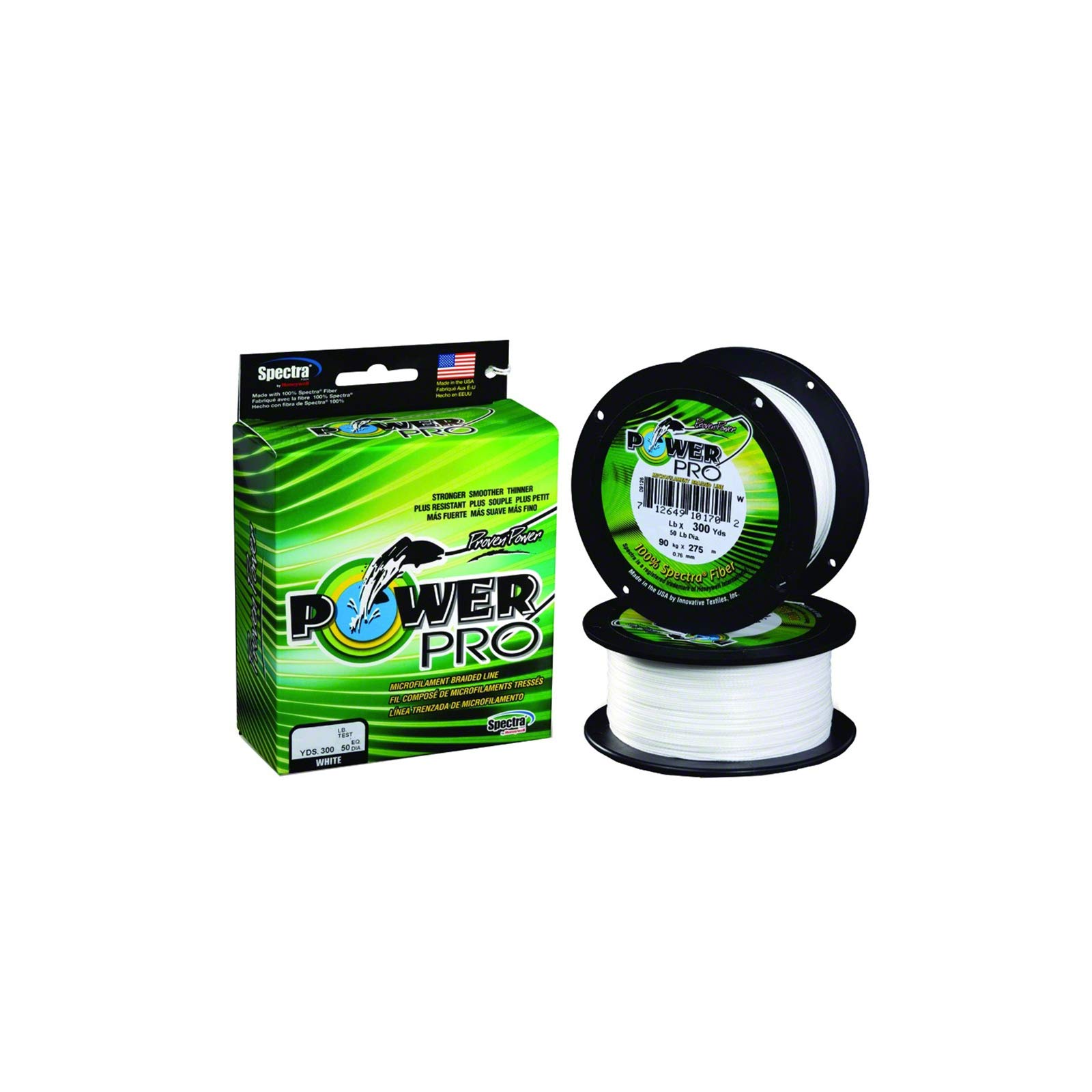 POWER PRO Spectra - 300 yd. Spool - 100 lb. - White