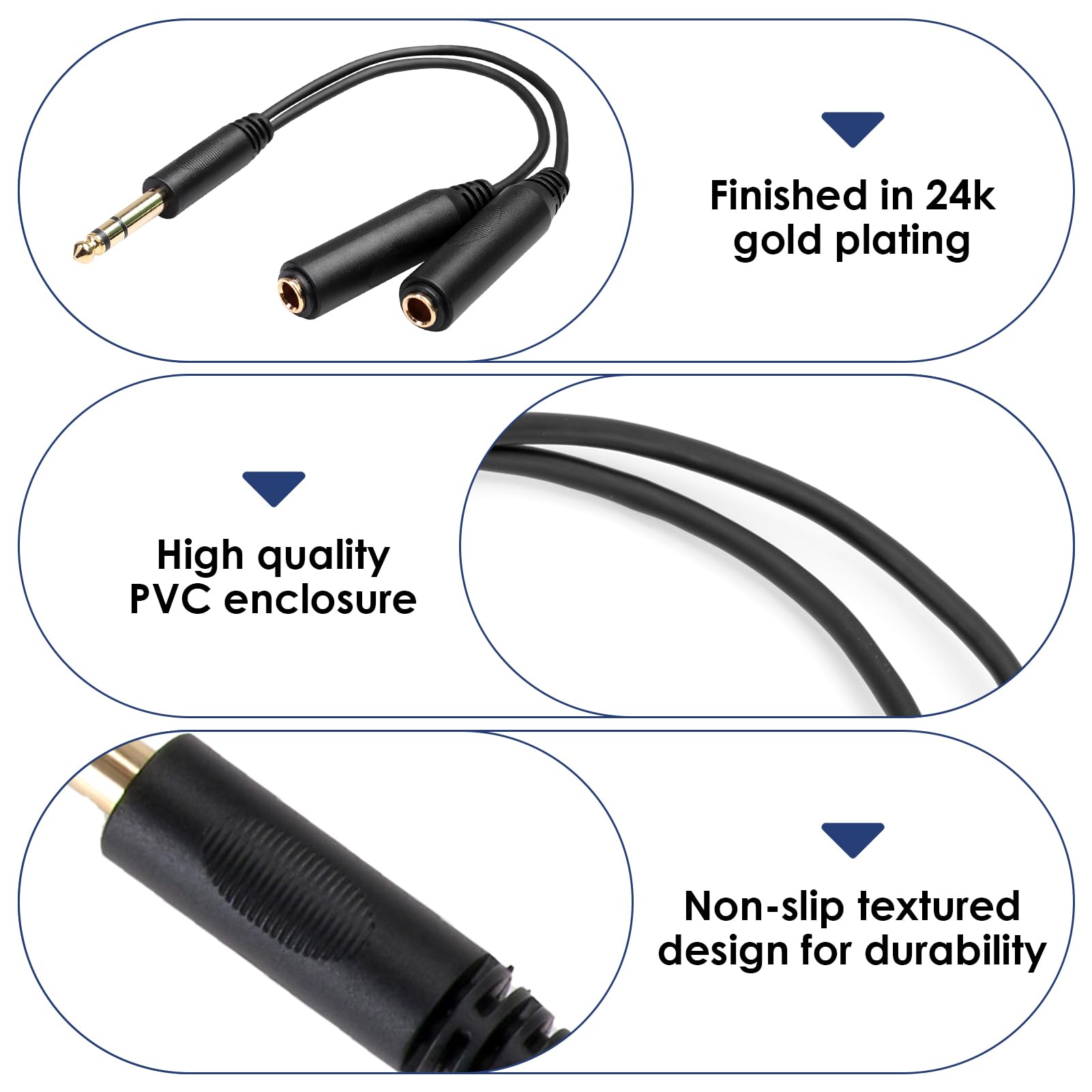 Connettore Stereo Cavo Di Prolunga Jack 3,5mm KabelDirekt 3m - Maschio/Femmina Per Audio Stereo Cavo Audio