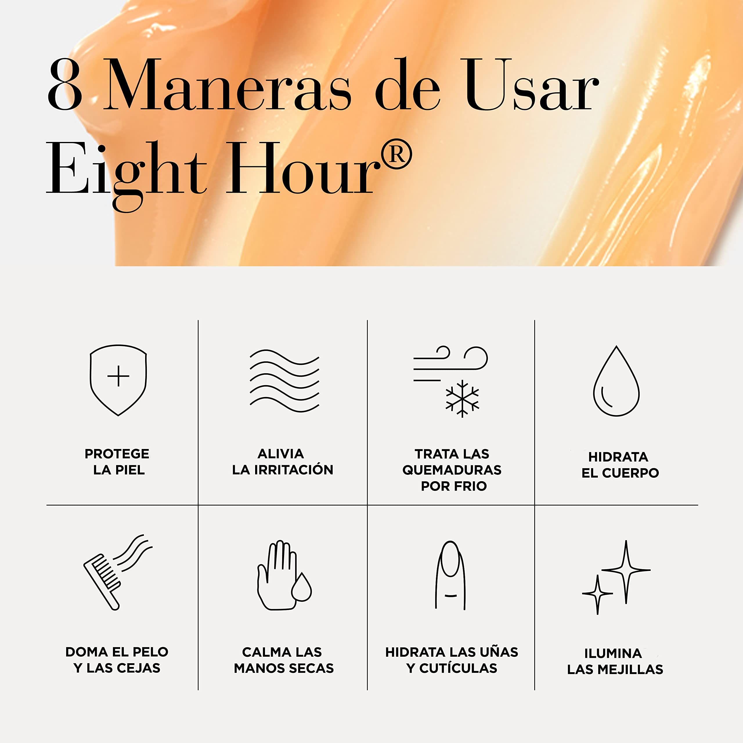 Elizabeth Arden Eight Hour Crema protectora para la piel + Cream Lip Protectant Stick + Crema de manos Hidratación Intensiva
