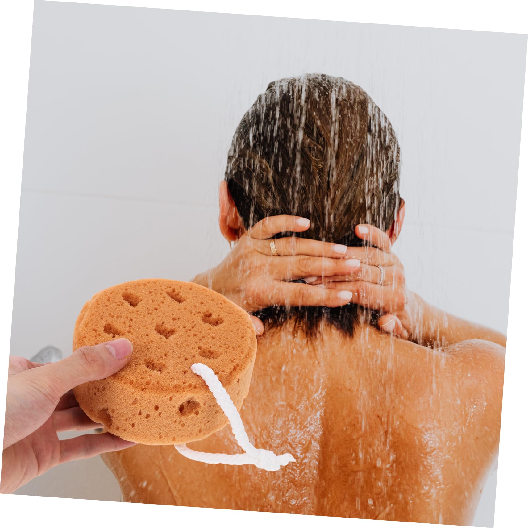 15 Pezzi Spugna Da Bagno Alle Alghe Spugna Per Doccia A Nido D'Ape Scrubber Per La Schiena Scrubber Per Il Bagno Accessorio Doccia Per La Pulizia Della Pelle Forniture