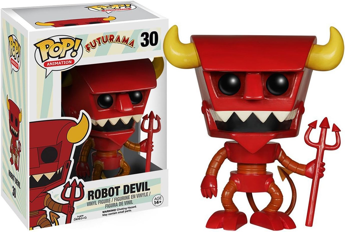 Funko POP TV: Futurama - Robot Devil Action Figure