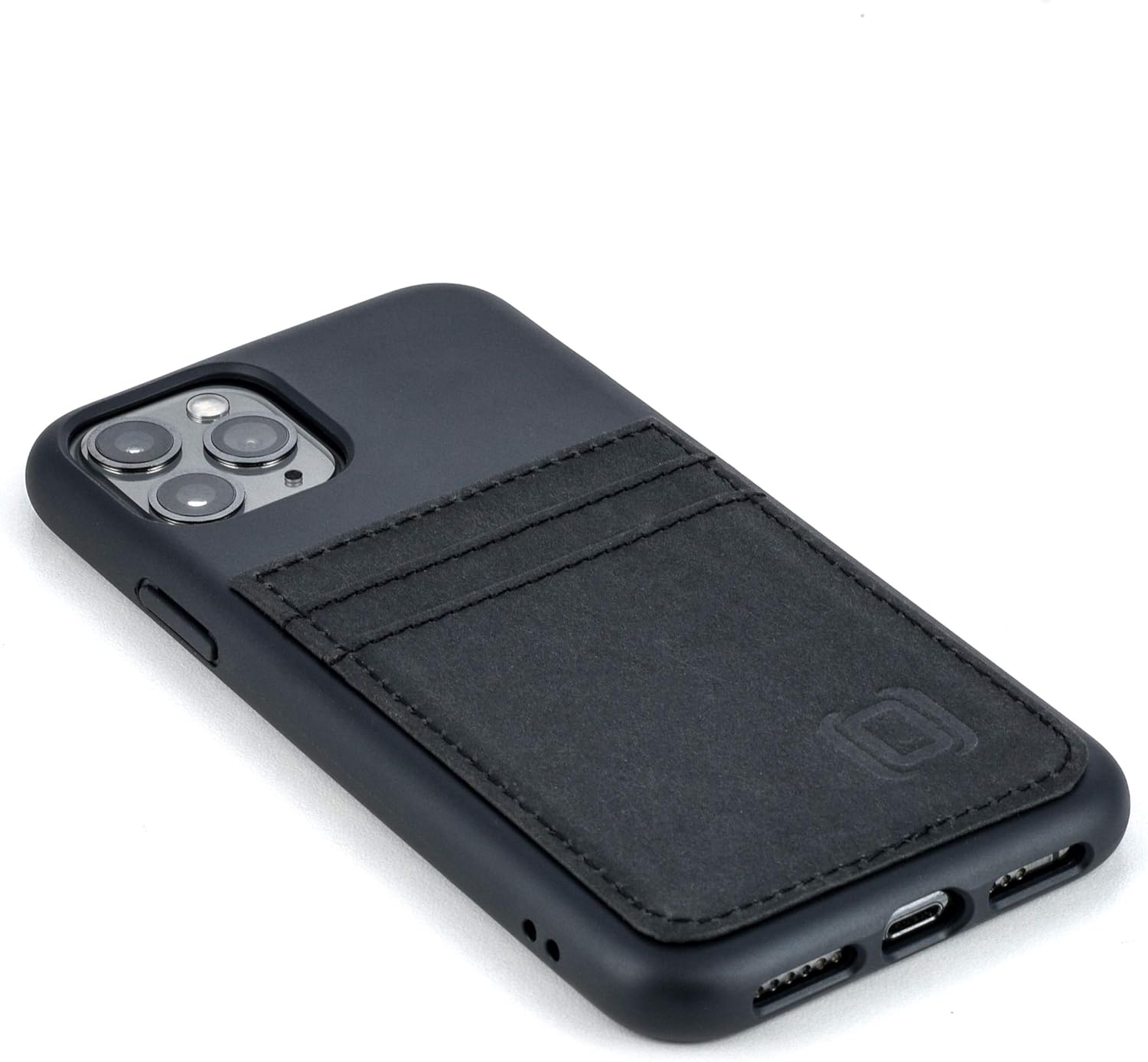 ❤ Crazy Deals Dockem iPhone 11 Pro BIO Wallet Case: Friendly Materials, Magnetic Mounting & 2 Credit Card Holder Slots (5.8 M2B, Black & Black)